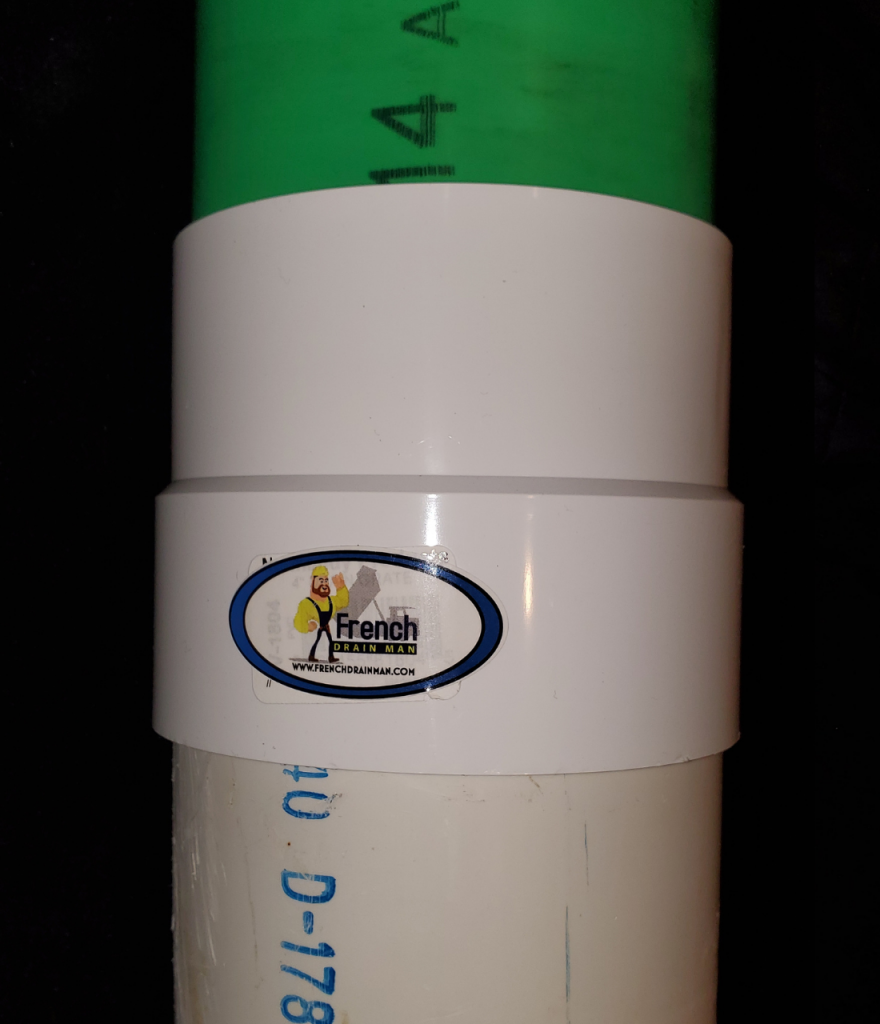 4 in. Corrugated Pipe Adapter to 4 in. PVC