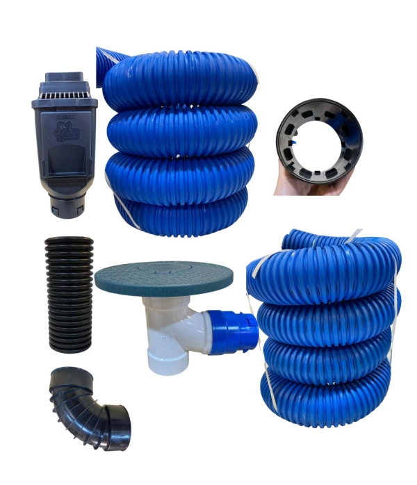 TORRENTIAL RAIN LINE® French Drain Systems Curtain Drains