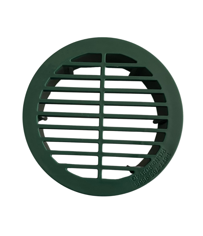 Pop Up Emitters French Drain Systems Curtain Drains Macomb   4 Inch Drain Grate For Pop Up Emitter 1 700x815 