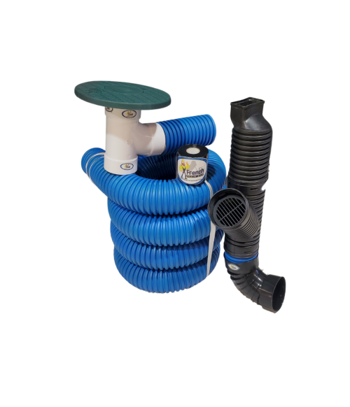 4 in. x 3 ft. Corrugated Drain Tile DualWall with Critter Guard