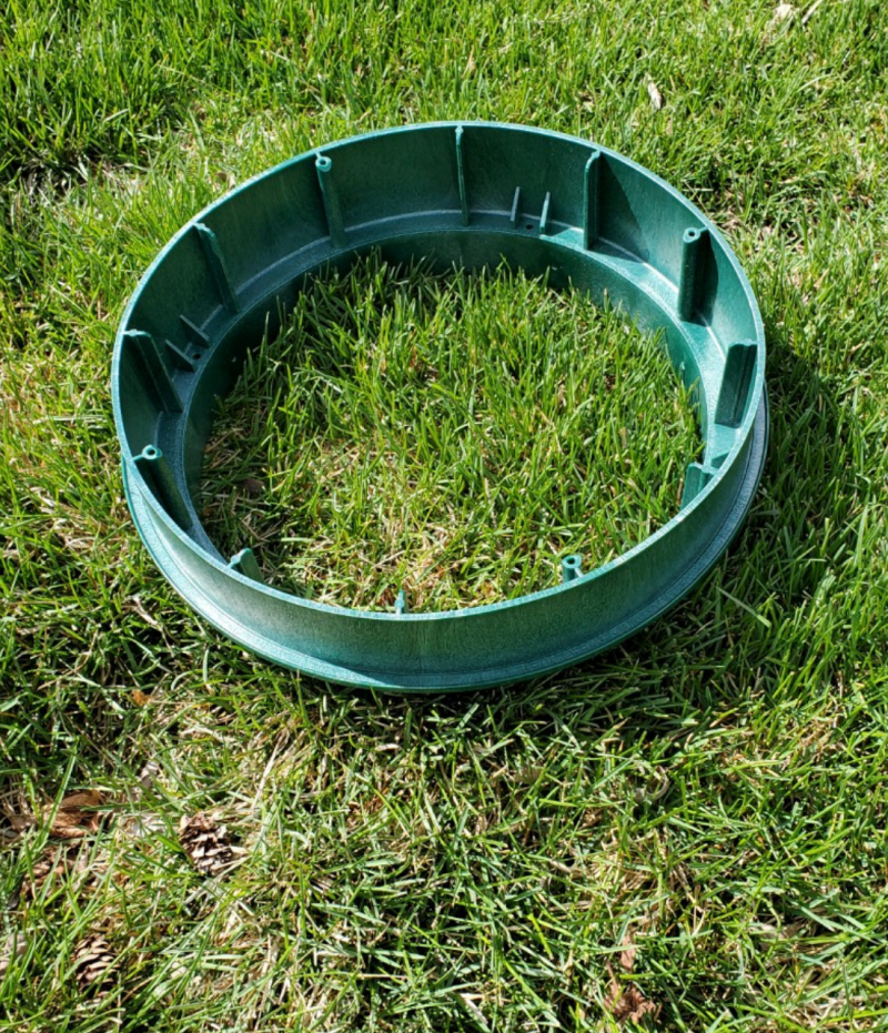 FDM 20 in. x 12 in. Riser - French Drain Systems | Curtain Drains ...