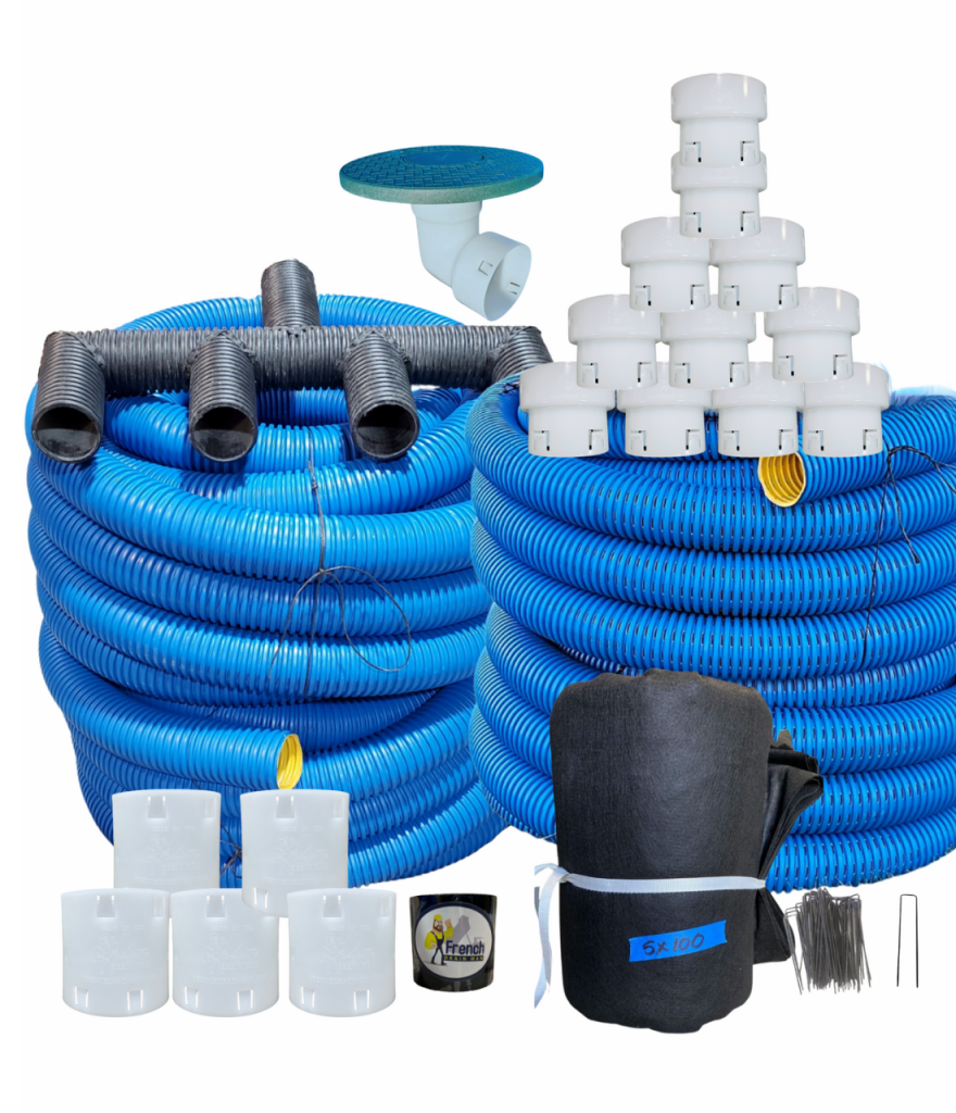 Leach Field Kits French Drain Systems Curtain Drains Oakland, Lapeer, St. Clair County