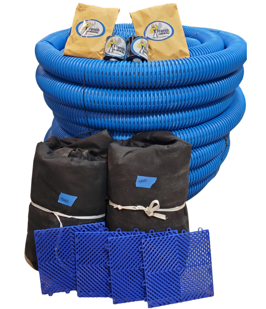 French Drain Kits French Drain Systems Curtain Drains