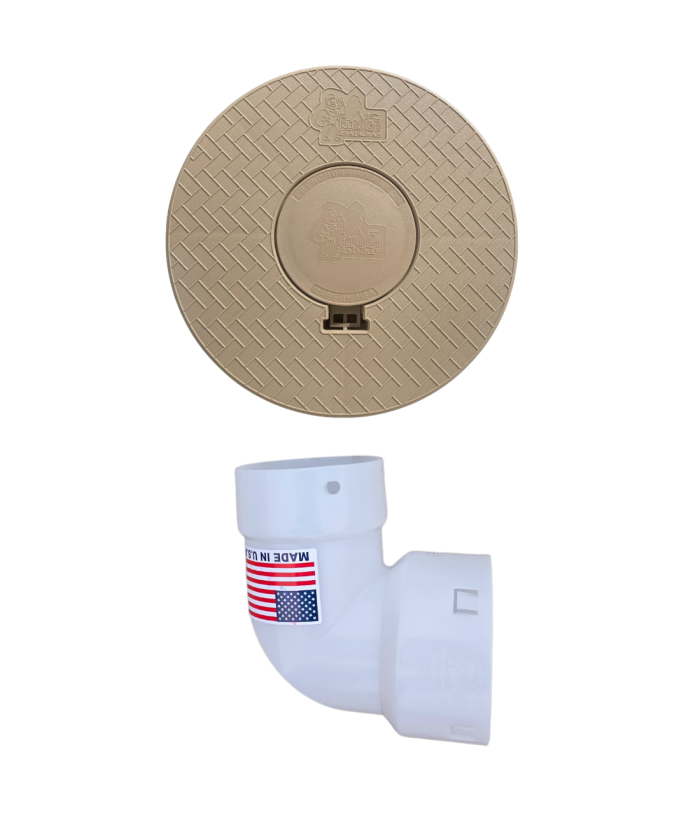 <span class="tr-grid">TORRENTIAL RAIN™ </span>  4 in. Drain Line Clean Out </br><span class="ca-dim">Connects to 4 in. Corrugated </span> </br><p class="ca-sale"> 35% Off</p> - Image 6