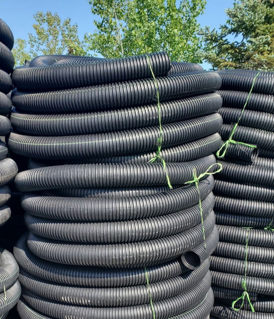 Yard Drainage Pipe - French Drain Systems | Curtain Drains | Macomb ...