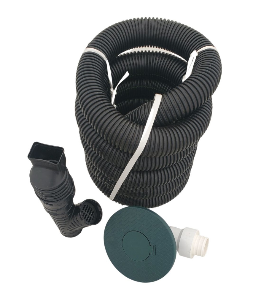 3 in. Buried Underground Downspout Kit for DIYers