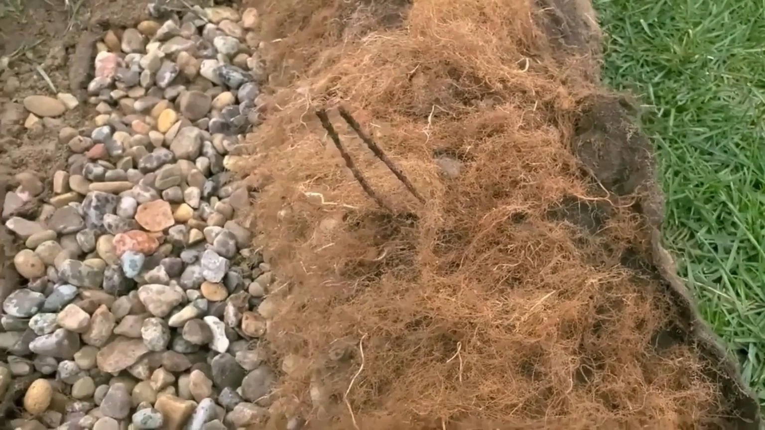 french drain fabric sleeve