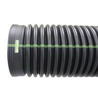 FDM's 6 in. x 20 ft. Bell End x Spigot Dual Wall HDPE Drainage Pipe - Image 2
