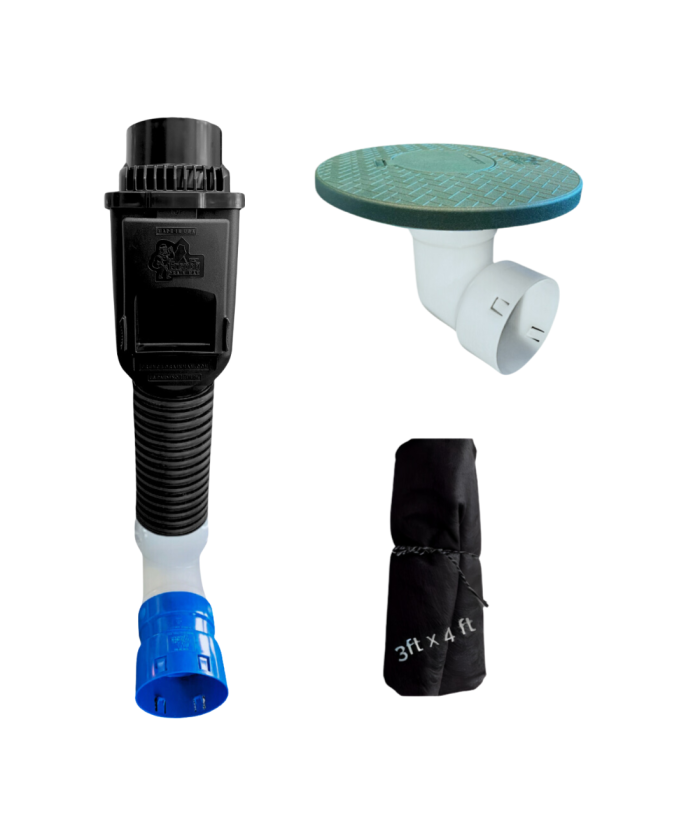 <span class="tr-grid">TORRENTIAL RAIN™ </span>  4 in. Downspout Upgrade Kit for Existing Systems - Image 3