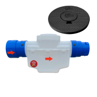 <span class="tr-grid">TORRENTIAL RAIN™ </span> 4 in. Catch Basin with Turf Restrictor Plate</br> <span class="ca-dim">Connects to 4 in. Corrugated</span> - Image 5