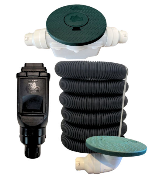 Michigan Underground Downspout Drainage French Drain Man