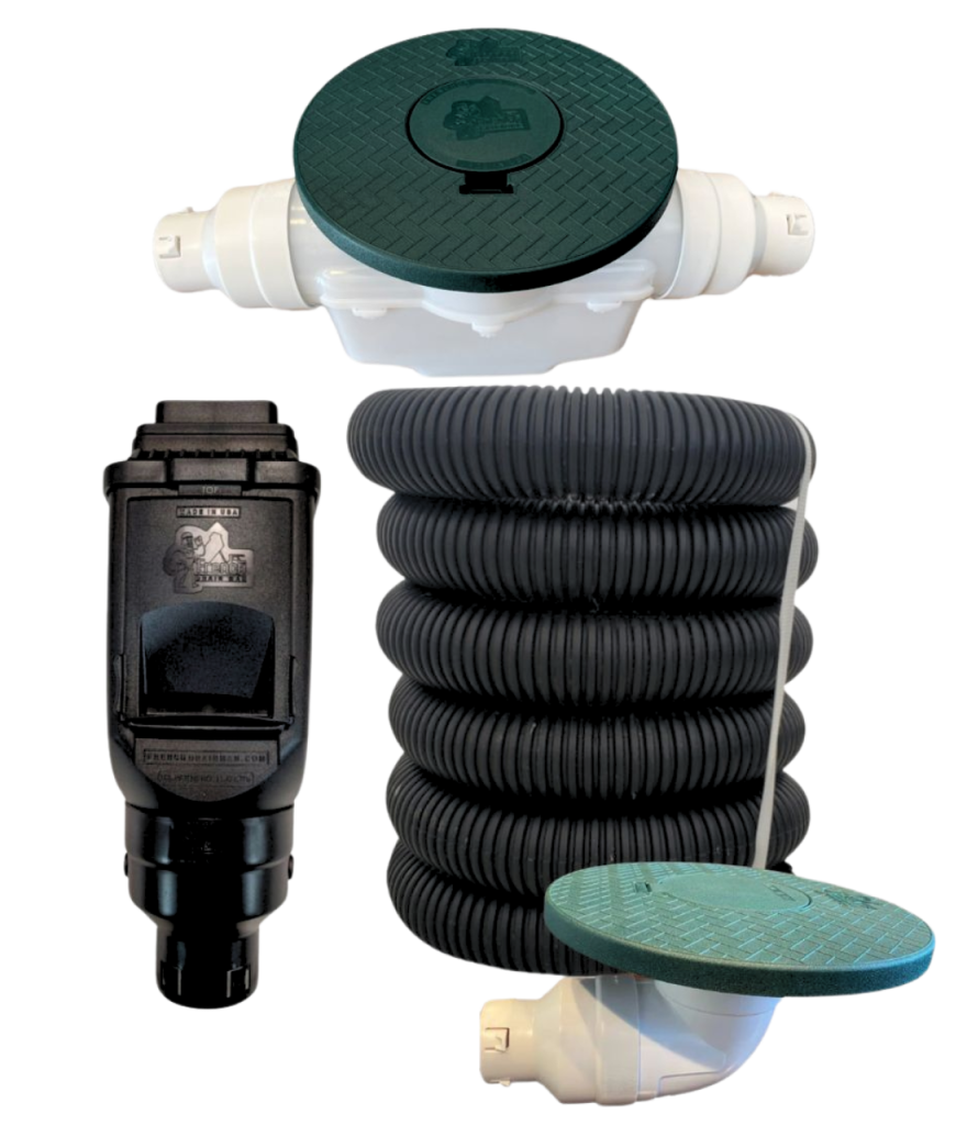 Michigan Underground Downspout Drainage French Drain Man