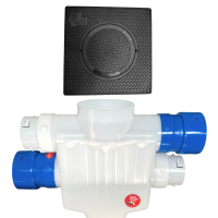 <span class="tr-grid">TORRENTIAL RAIN™ </span> 4-Way Connect 12 x 12 Catch Basin</br> <span class="ca-dim">Sump Lift / Septic Box</span> - Image 6