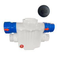 <span class="tr-grid">TORRENTIAL RAIN™ </span> 4 in. 4-Way Connect Catch Basin</br> <span class="ca-dim">Super Sump</span> - Image 8