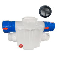 <span class="tr-grid">TORRENTIAL RAIN™ </span> 4 in. 4-Way Connect Catch Basin</br> <span class="ca-dim">Super Sump</span> - Image 6