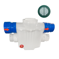 <span class="tr-grid">TORRENTIAL RAIN™ </span> 4 in. 4-Way Connect Catch Basin</br> <span class="ca-dim">Super Sump</span> - Image 4