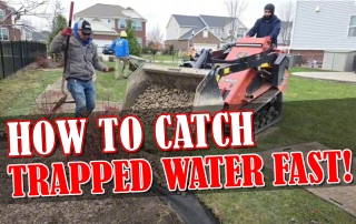Macomb Township Yard Drainage - Catch Trapped Water Fast