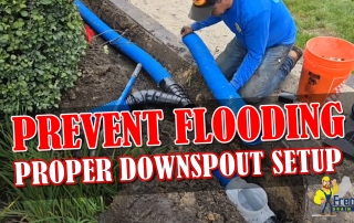 Sterling Heights Downspout Drainage