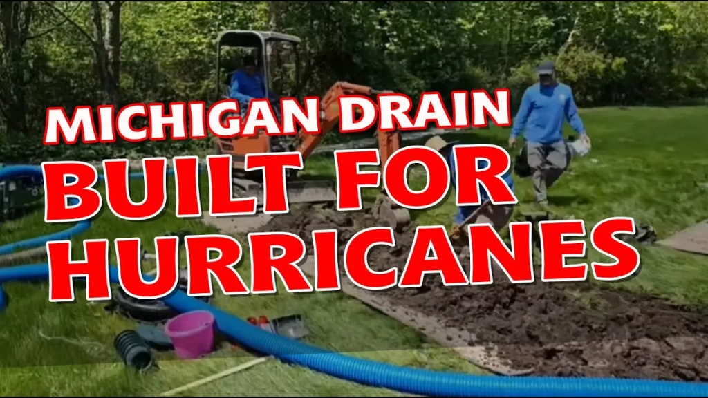 Rochester Hills Yard Drainage - Open French Drain