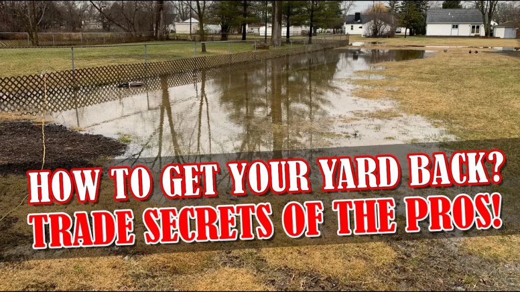 Washington Township Yard Drainage: Flood Yard Fix