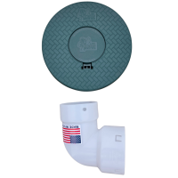 <span class="tr-grid">TORRENTIAL RAIN™ </span>  4 in. Drain Line Clean Out </br><span class="ca-dim">Connects to 4 in. Corrugated </span> </br><p class="ca-sale"> 35% Off</p> - Image 2