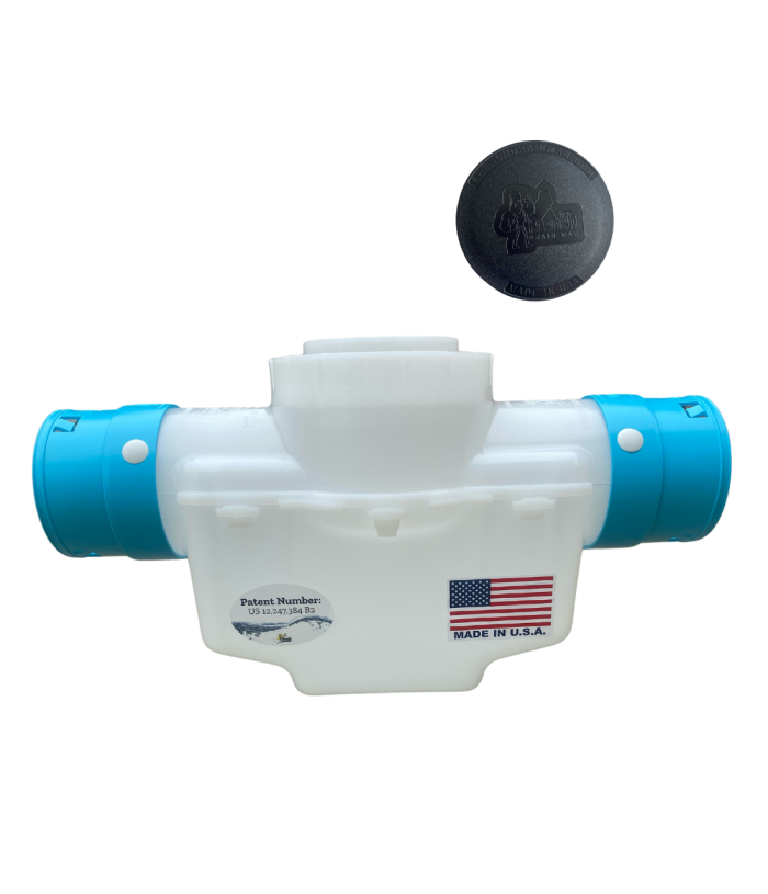 <span class="tr-grid">TORRENTIAL RAIN™ </span> 4 in. Catch Basin  (No Turf Restrictor Plate) </br> <span class="ca-dim">Connects to 3½ in. Corrugated</span> - Image 7