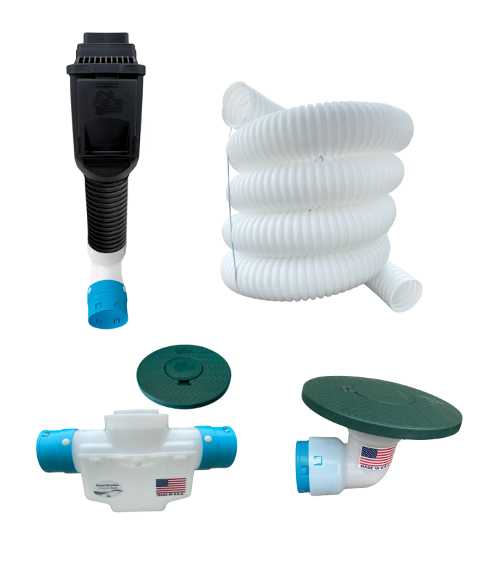 <span class="tr-grid">TORRENTIAL RAIN™ </span>  New! 3½ in. Premium PRO Kit for Buried Downspouts </br> <span class="ca-dim"> 3½ in. x 19 ft. solid pipe </span></br><span class="ca-ship">Free Shipping!</span> - Image 11