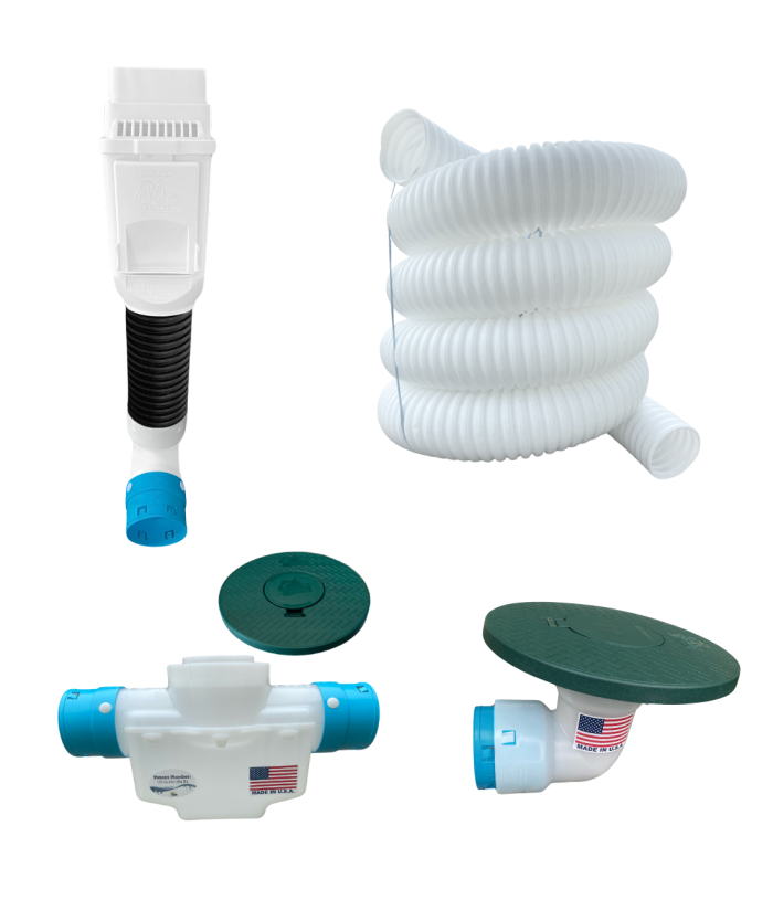 3 in. Premium PRO Kit for Buried Downspouts </br> <span class="ca-dim"> 3 in. x 24 ft. solid pipe </span></br><span class="ca-ship">Free Shipping!</span> - Image 7