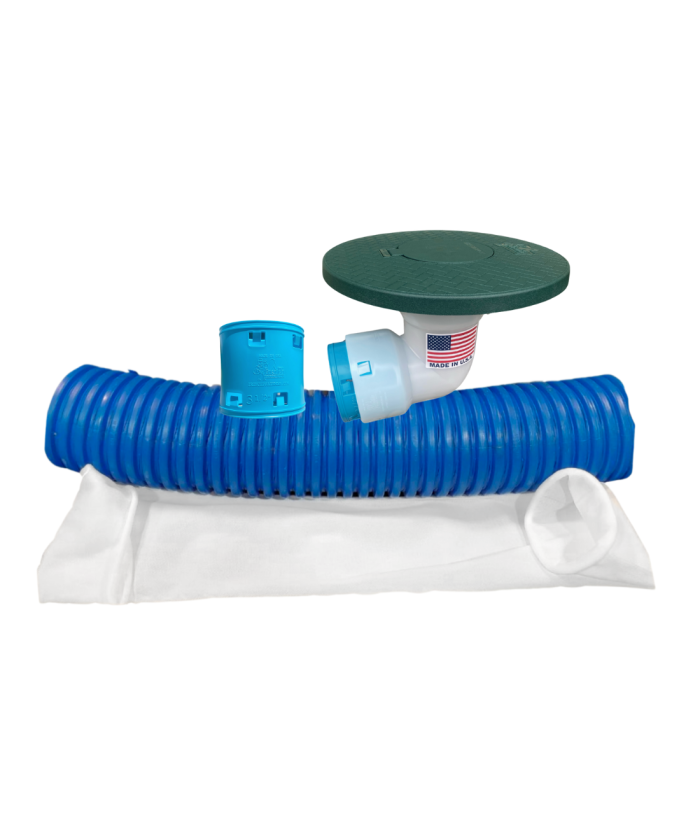 <span class="tr-grid">TORRENTIAL RAIN™ </span>  Downspout Soakaway Kit for the North <span class="ca-dim"></br> Connects to 3½ in. Corrugated</span>