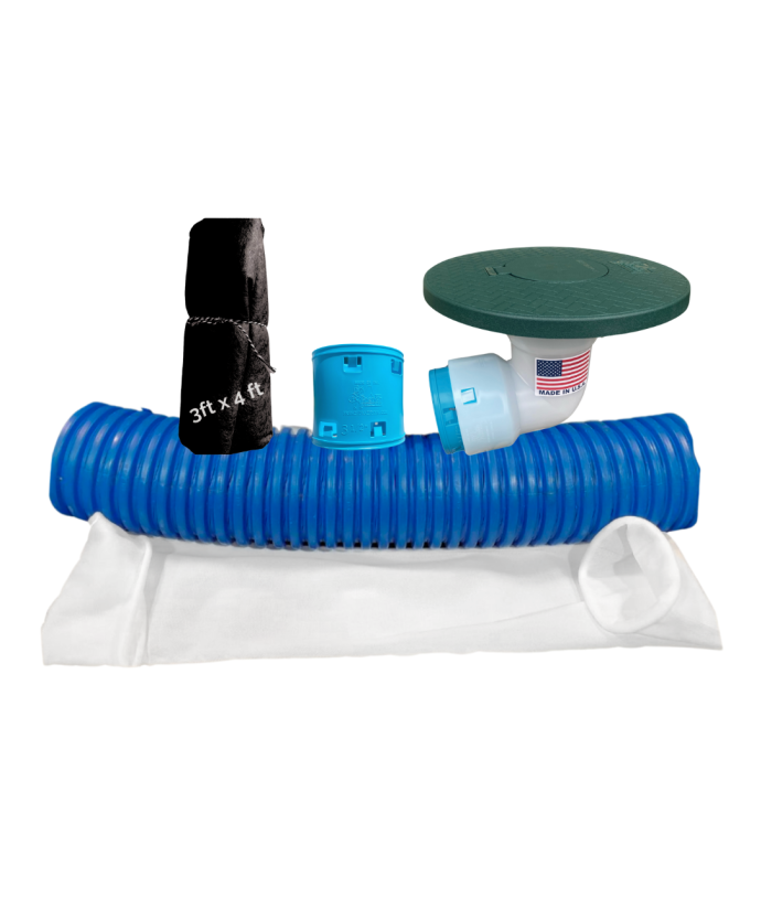 <span class="tr-grid">TORRENTIAL RAIN™ </span>  Downspout Soakaway Kit for the North <span class="ca-dim"></br> Connects to 3½ in. Corrugated</span> - Image 3