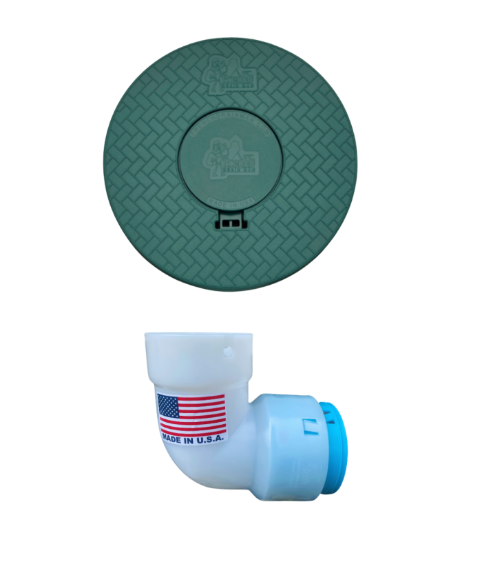 <span class="tr-grid">TORRENTIAL RAIN™ </span> 3½ in. Drain Line Clean Out </br><span class="ca-dim">Connects to 3½ in. Corrugated </span> </br><p class="ca-sale"> 35% Off</p>