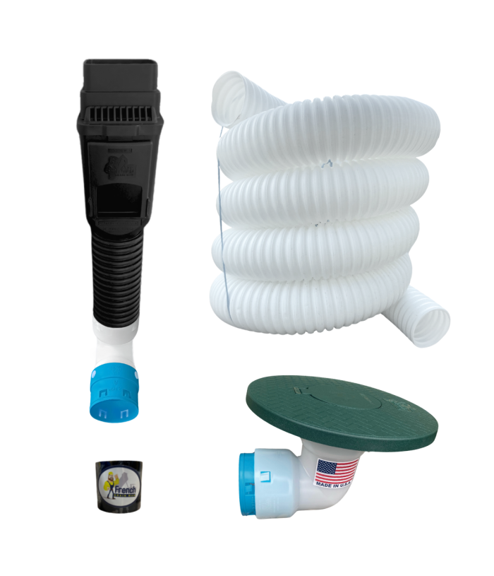 <span class="tr-grid">TORRENTIAL RAIN™ </span>  New! 3½ in. Premium PRO Kit for Buried Downspouts </br> <span class="ca-dim"> 3½ in. x 19 ft. solid pipe </span></br><span class="ca-ship">Free Shipping!</span> - Image 8