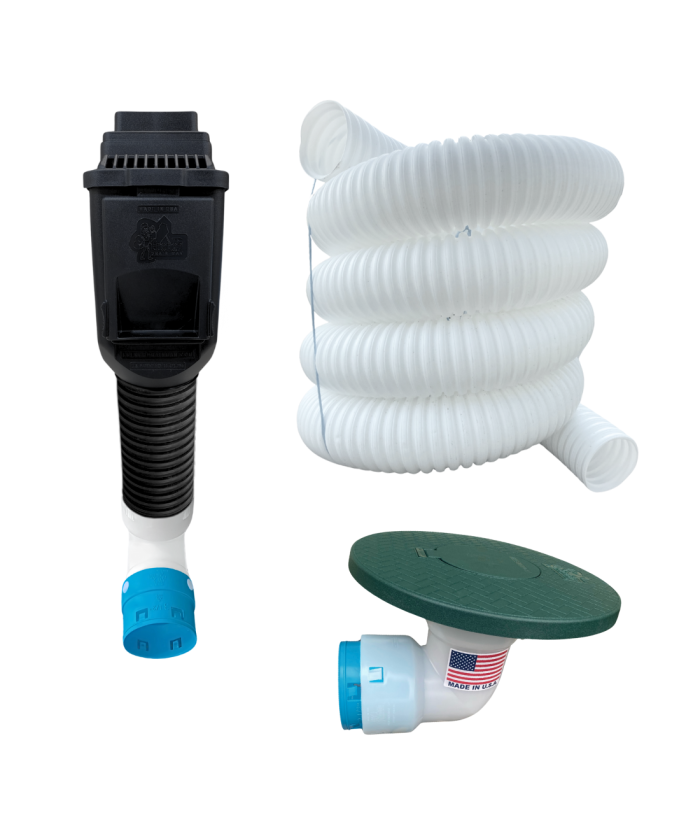 <span class="tr-grid">TORRENTIAL RAIN™ </span>  New! 3½ in. Premium PRO Kit for Buried Downspouts </br> <span class="ca-dim"> 3½ in. x 19 ft. solid pipe </span></br><span class="ca-ship">Free Shipping!</span> - Image 5
