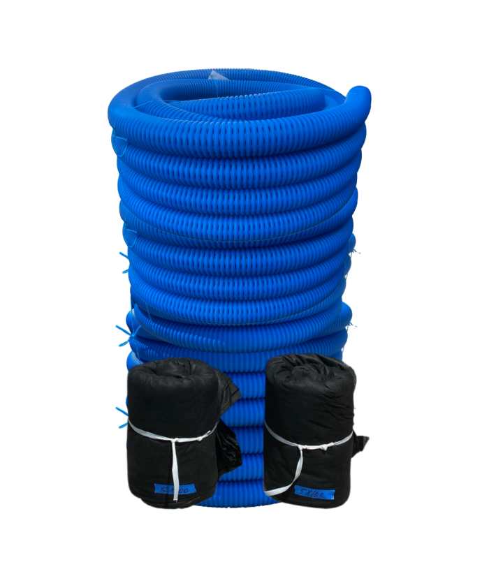 <span class="tr-grid">TORRENTIAL RAIN™ </span>  High Octane<span style="font-size: 60%; vertical-align: super;">®</span>  8-Slot and Solid High Octane<span style="font-size: 60%; vertical-align: super;">®</span> Armor Pipe w/ Fabric</br> <span class="ca-dim"> 3½ in. x 200 ft. perforated, 3½ in. x 200 ft. solid</span>