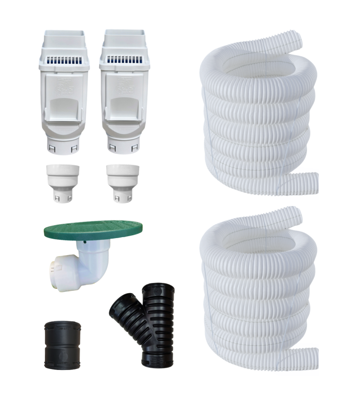 <span class="tr-grid">TORRENTIAL RAIN™ </span> 3 in. Buried Downspout Kit (Kit 10) </br>  <span class="ca-dim">3 in. x 25-50 ft. solid pipe</span> </br><p class="ca-sale">43% OFF</p> <p class="ca-ship";"> Free Shipping! </p> - Image 3